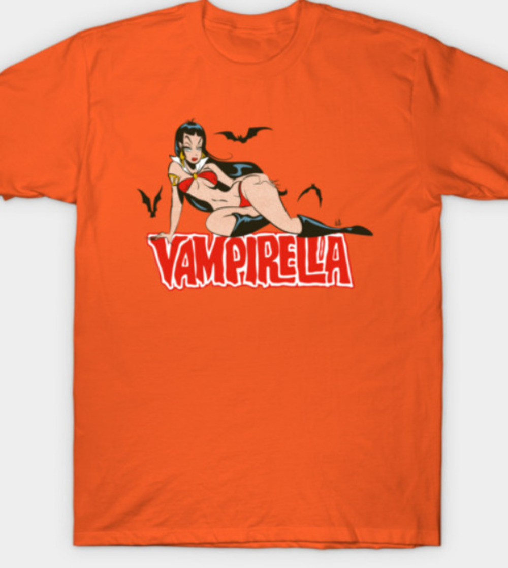 Vampirella T Shirt Orange